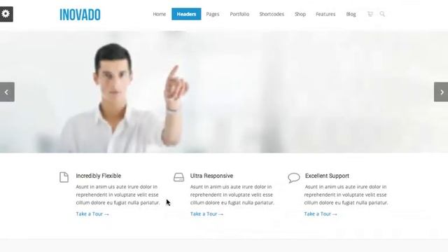 Download 'Inovado' Retina Responsive Multi-Purpose Wordpress Theme смотреть онлайн
