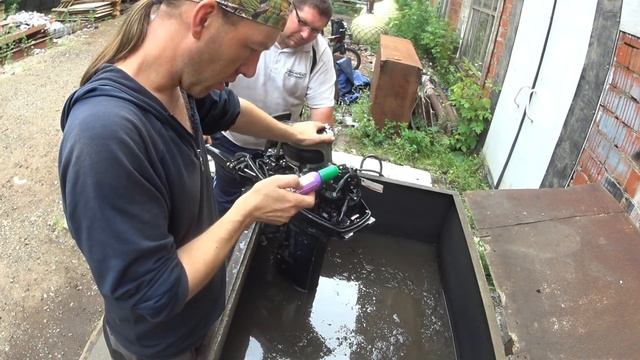 Лепим Nissan Marine 18 из того что под ногами. (ЧАСТЬ №2) смотреть онлайн