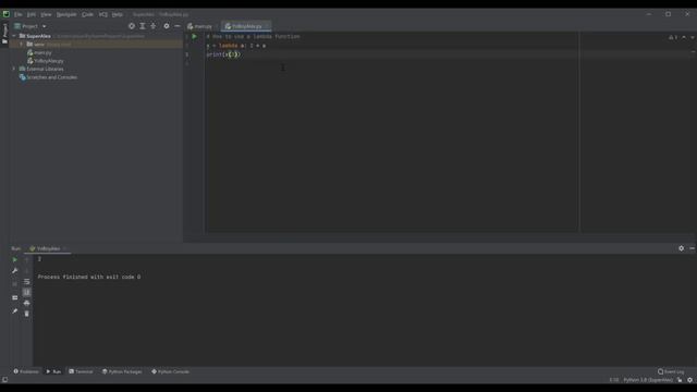 Python Programming: Introduction to the Lambda Function смотреть онлайн
