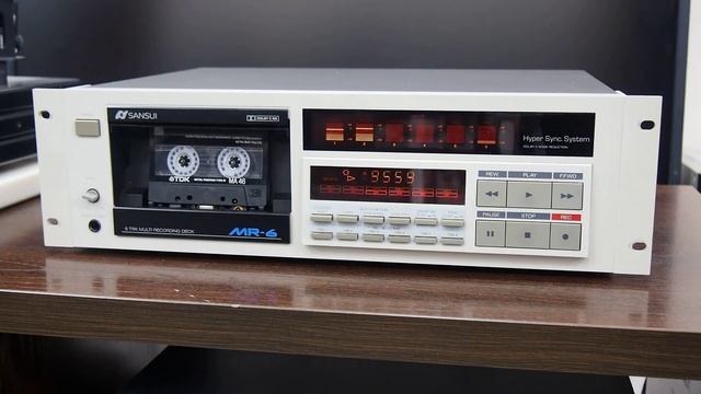 SANSUI MR-6 кассетная дека, мультидорожечный. смотреть онлайн