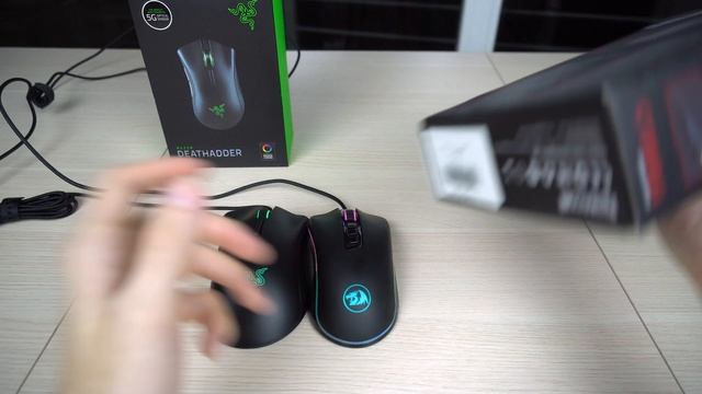Razer DeathAdder Elite 16K СЕНСОР! Обзор и сравнение с китайской мышкой смотреть онлайн