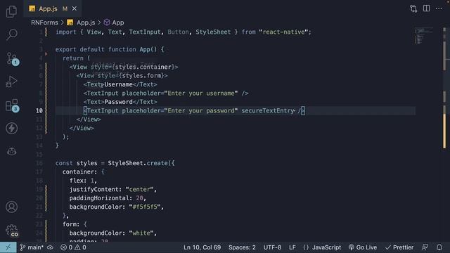 React Native Tutorial - 62 - Login Form смотреть онлайн