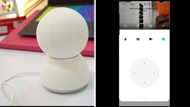 Xiaomi Mi Home Security Camera 360° - White,Brings In The Smarts For Comprehensive Security!