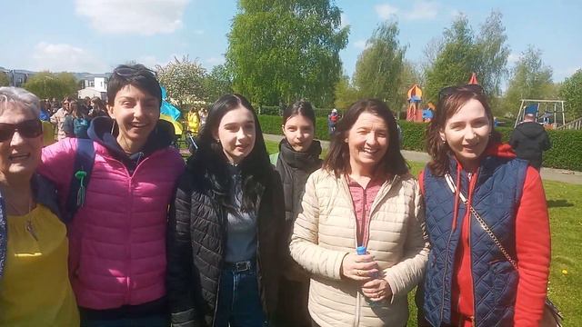 Ирландка и Украинка пожелание и поздравление украинцев на пасхи. Слова благодарности Carlow. смотреть онлайн