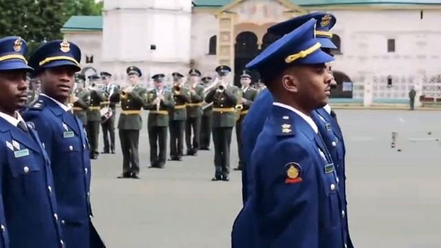 Выпуск ЯВВУ ПВО 2017 Торжественный марш смотреть онлайн