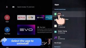 How to uninstall APP for Haier TV