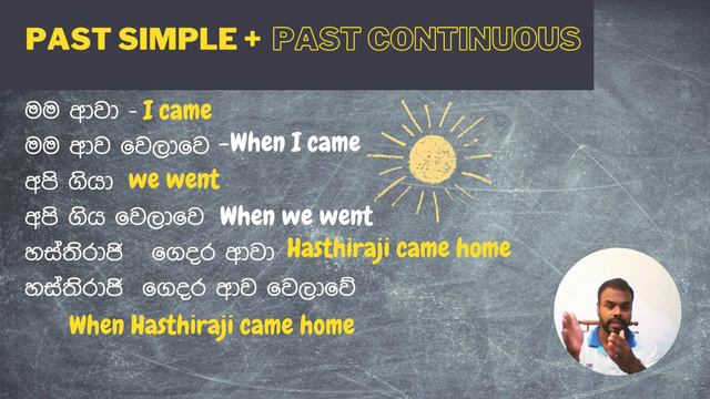 The Past Continuous Tense with Prabhath Sir смотреть онлайн
