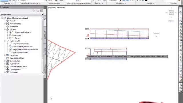 Vizes keresztszelvények készítése AutoCAD Civil 3D-ben смотреть онлайн