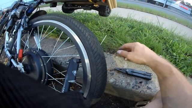 ⚡Ebikers ?♂️be prepared for flats? 3" nail Kenda Kranium 2.1 tires смотреть онлайн