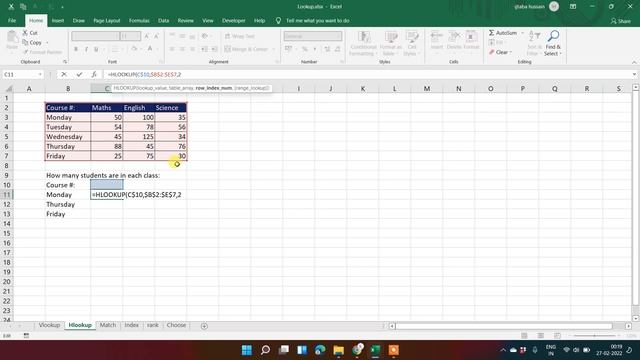 HLOOKUP IN EXCEL | HOW TO USE HLOOKUP IN EXCEL | EXCEL HLOOKUP FORMULA | HLOOKUP FUNCTION IN EXCEL смотреть онлайн