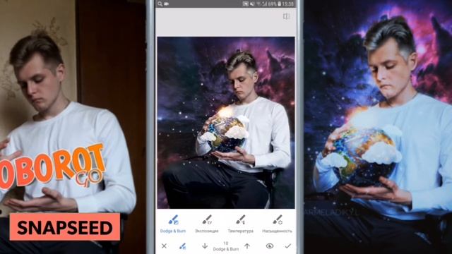 PicsArt Speed Art | Picsart Tutorial | Picsart Galaxy | Обучение picsart | Идеи для фото в инстагра смотреть онлайн