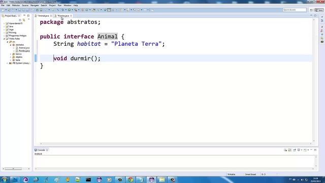 Aula de Java 034 - interface смотреть онлайн