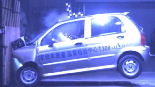 Краш тест Chery QQ смотреть онлайн