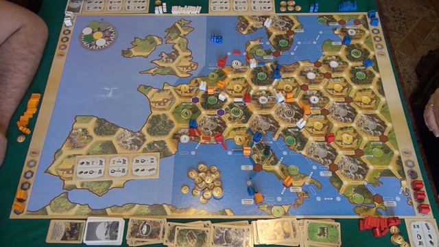 116 Колонизаторы. Европа 2/2 часть играем в настольную игру смотреть онлайн
