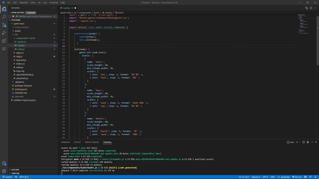 How to Create a React Gantt Chart App - DHTMLX Tutorial смотреть онлайн