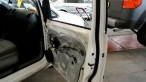 Установка бокового стекла