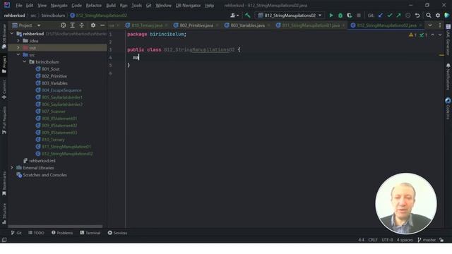 Ders13-Java String Manipulations 02 Equals-EqualsIgnoreCase смотреть онлайн