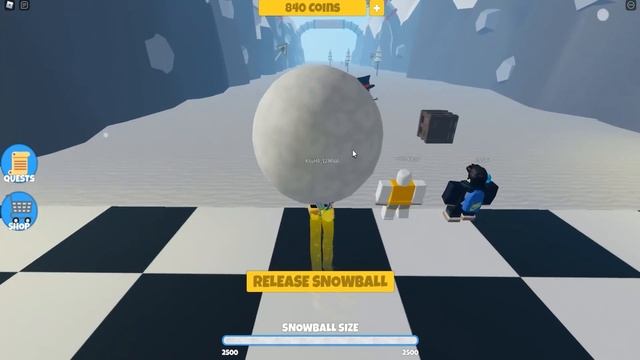 САМЫЙ БОЛЬШОЙ СНЕЖОК НА 1,000,000 ТОНН В РОБЛОКСЕ! ROBLOX Snowballer смотреть онлайн