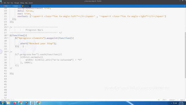 #43 How to Build Website using Html, CSS, JS, jQuery, Bootstrap - jQuery Animation with Waypoints смотреть онлайн