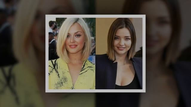 Варианты современных стрижек боб с челкой 2017 года смотреть онлайн