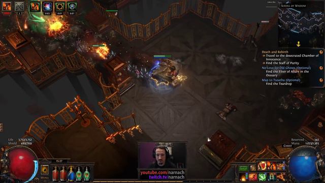 Act 10: Final Trial - Volatile Dead Inquisitor #31 - Path of Exile 3.1: Hardcore Abyss League смотреть онлайн