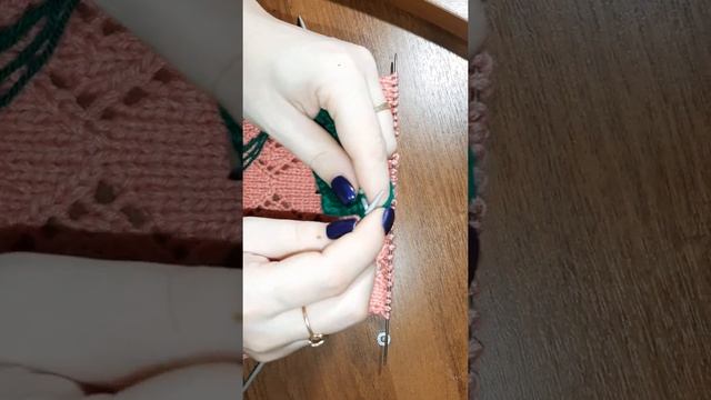 Необычный ажурный узор ,ромб, зигзаг смотреть онлайн