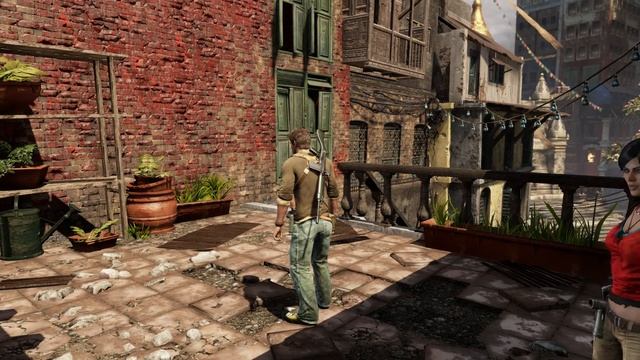 Uncharted Collection: Among Thieves - Chap 5 Urban Warfare: Chloe's Grenade Plan Cutscene PS4 смотреть онлайн