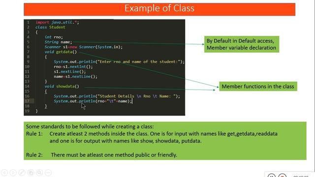 Class and Objects in Java- Day 9-Easy Programming смотреть онлайн