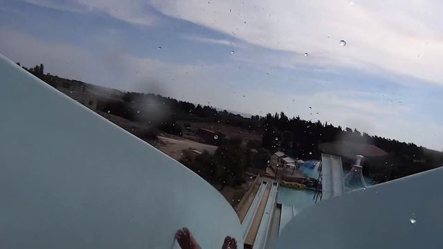 The Kamikaze Water Slide at Aphrodite Waterpark смотреть онлайн