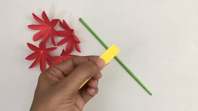 Paper Flowers | Very Easy Paper Flower | Paper Crafts For School | Paper Craft | Paper Craft Flower