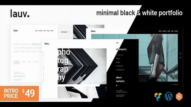 Lauv | A Contemporary Portfolio WordPress Theme | Themeforest Website Templates and Themes смотреть онлайн