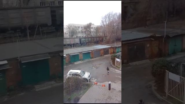 тепловоз ЧМЭ3 со смешанным грузовым поездом Ростсельмаш-Ростов Товарный смотреть онлайн