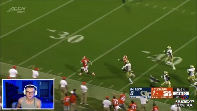 Joc Reacts to Travis Etienne's Clemson Highlights!! NFL Draft First Round Prospect смотреть онлайн