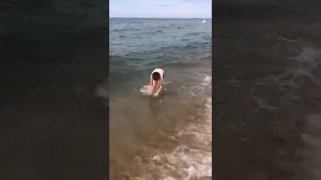 Как я Егор купаюсь на Байкале с папой смотреть онлайн