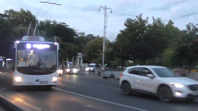 Севастопольский троллейбус (Кадры сняты летом 2021 года) смотреть онлайн