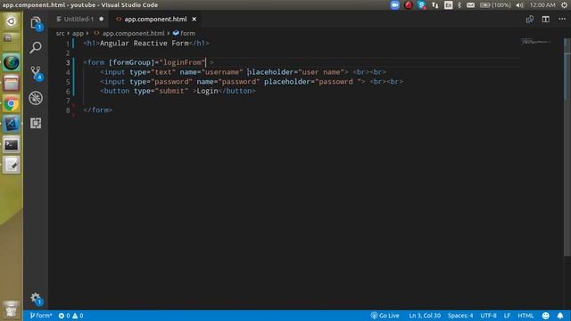 Angular forms tutorial # make a reactive form смотреть онлайн