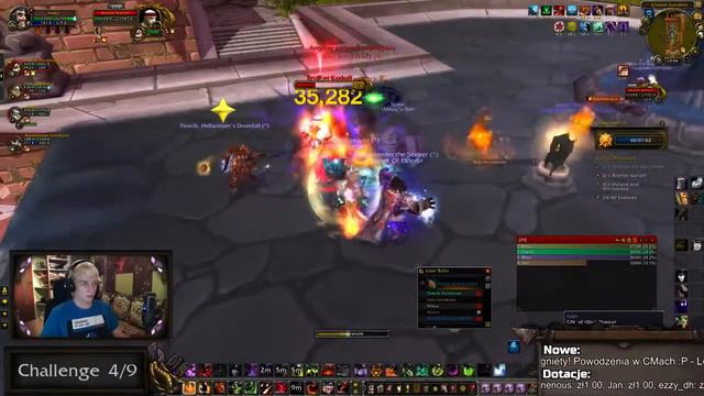 World of Warcraft Challenge Mode - Gold Scarlet Monastery 5/9 смотреть онлайн