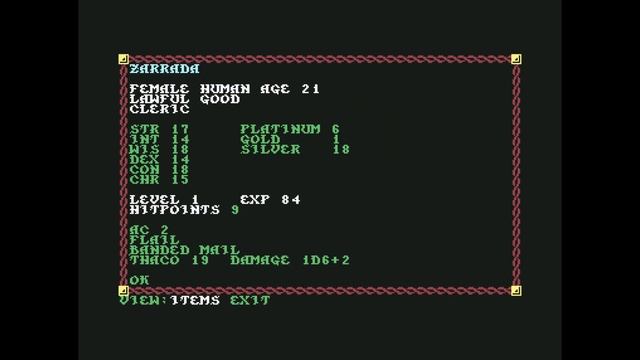 Let's Play Pool of the Radiance C64 - Part 1 смотреть онлайн