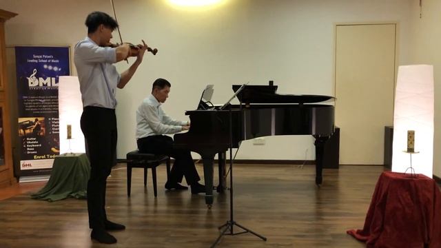 Salut d’amour by Elgar for violin & piano смотреть онлайн