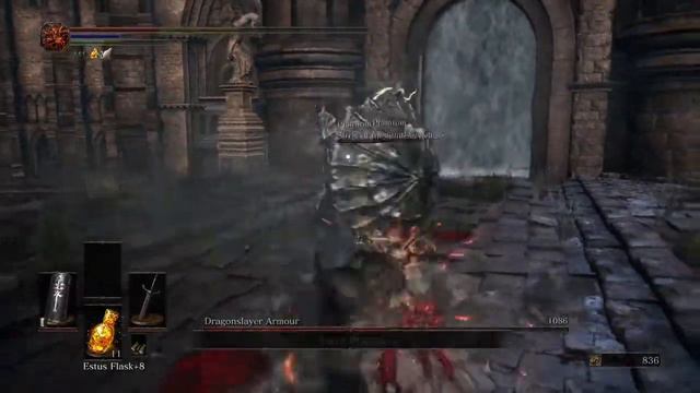 Dark Souls 3 - Boss Fight: Dragonslayer Armour w/ Sirris and Eygon смотреть онлайн