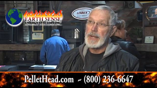 Tom Schmitz loves his pellet stove from www.pellethead.com смотреть онлайн
