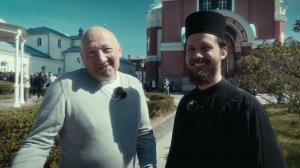 ЮРИЙ ГАЛЬЦЕВ | СПОНТАННОЕ ИНТЕРВЬЮ | ВАЛААМСКИЙ МОНАСТЫРЬ