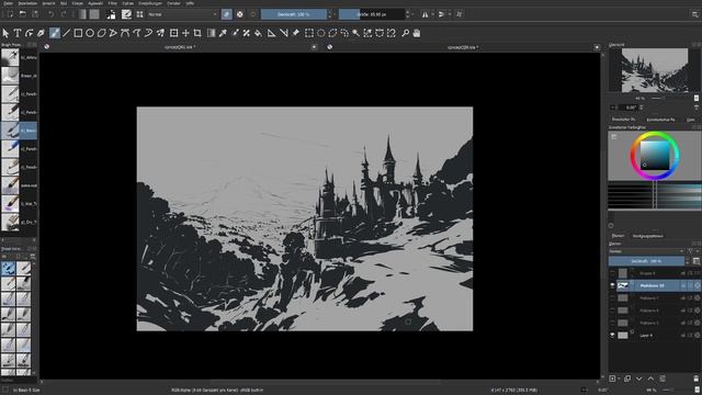 Sketching and chilling with Krita смотреть онлайн