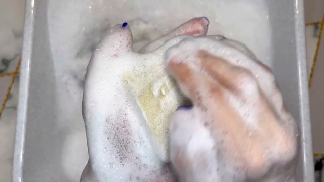 ASMR 🌾🫒Dalan soap with olive oil and lavender | АСМР 🌾🫒Мыление мыла Dalan с оливкой и лавандой смотреть онлайн