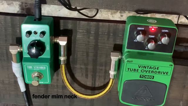 Ibanez Tube Screamer Japones Vs Behringer Vintage Overdrive