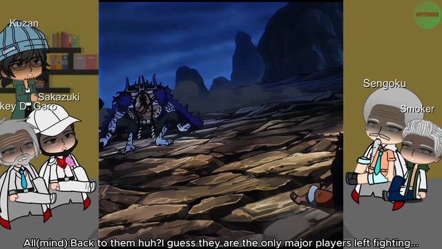 Past Marines react to Luffy||Remake||Gacha One Piece React смотреть онлайн