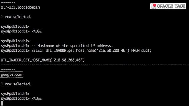 Identifying Host Names and IP Addresses in SQL and PL/SQL using Built-in Oracle Functionality смотреть онлайн
