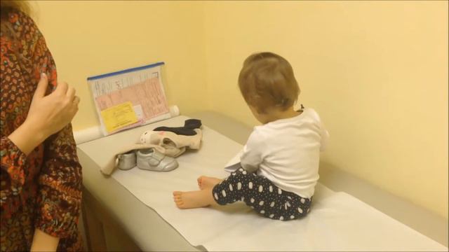 Визит к педиатру. Осмотр в 1 год. Октябрь 2016. Калифорния смотреть онлайн