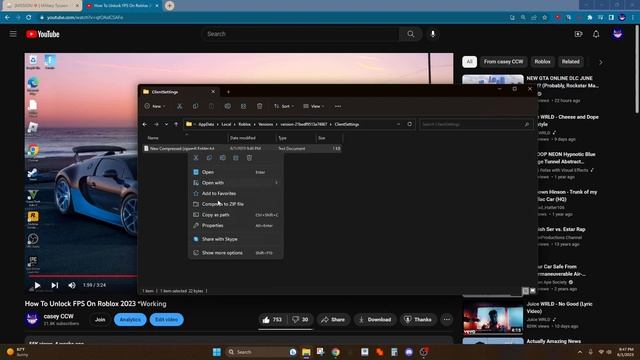How To Unlock FPS On Roblox 2023 *Updated смотреть онлайн