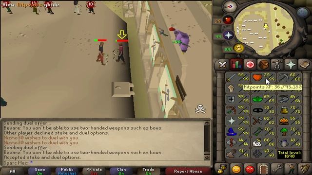 Runescape Sparc Mac's Staking Adventure #11 - Ely Stake... AGAIN! смотреть онлайн